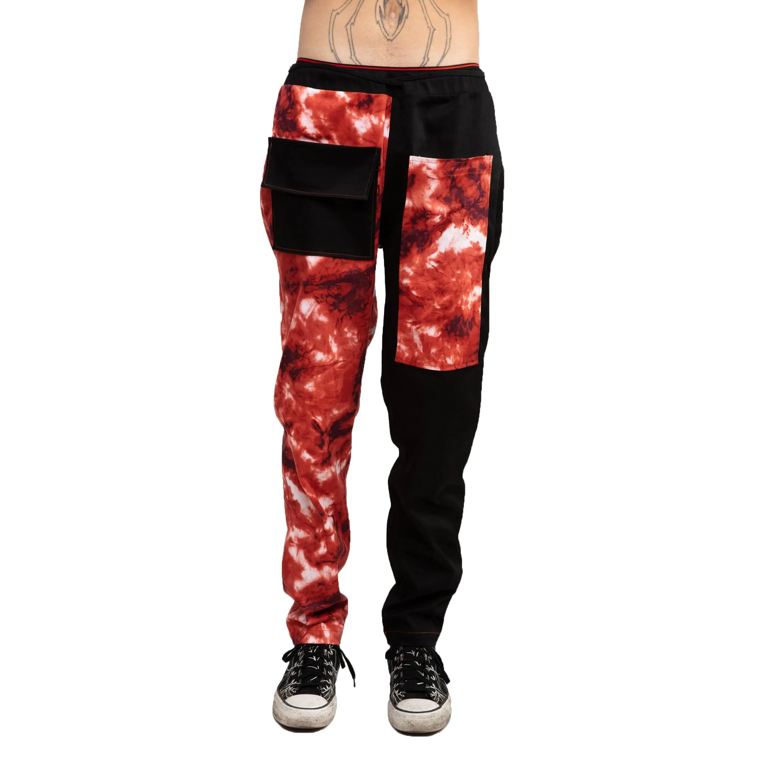 SPLIT RED PANT