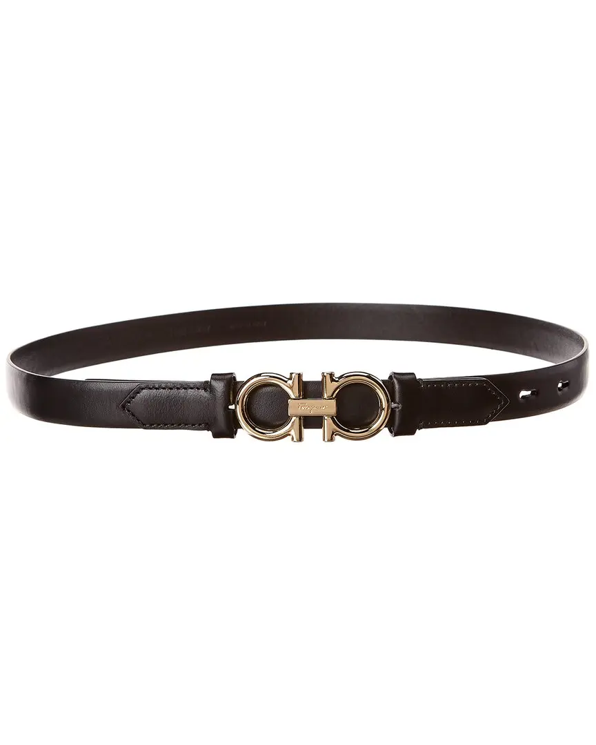 Ferragamo Gancini Sized Leather Belt
