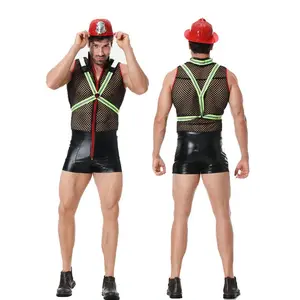 Stag Do Party Fancy Dress Costume Firemen Outfit for Men