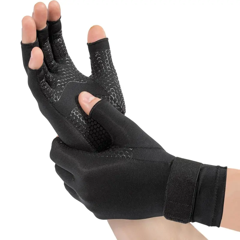 Copper Infused Compression Support Arthritis Gloves for Hand & Finger, Relief for Joint Pain, Blood Circulation, Unisex Design, Ideal for Daily Use