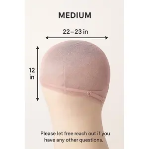 Braided Wig - A3 Custom By Me Medium Size Wig Fits 22-23 Inches Head Circumference with Adjustable Straps for Secure Comfortable Fit