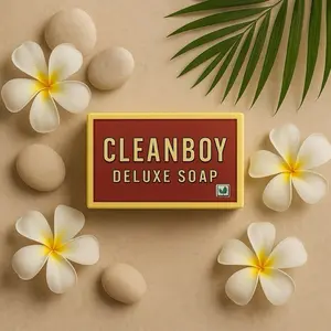 Cleanboy Deluxe Soap for Face and Body - Gentle Cleansing Formula for All Skin Types