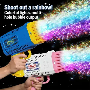 Handheld Bubble Blowing Machine Electric Bubble Gun, Bubble Blower, Party Gift Birthday Toy Outdoor Wedding Childrens Toys Boys Girls Summer Play