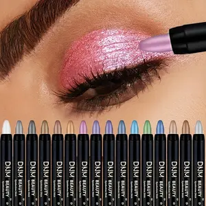 Long Lasting Matte Shimmer Glitter Eyeshadow Stick, 8 Counts/16pcs Waterproof Eyeshadow Band, High Pigmented Colorful Eye Makeup Beauty Cosmetics Products for All Styles and Occasions, Cosmetic