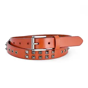 Stud Leather Belt