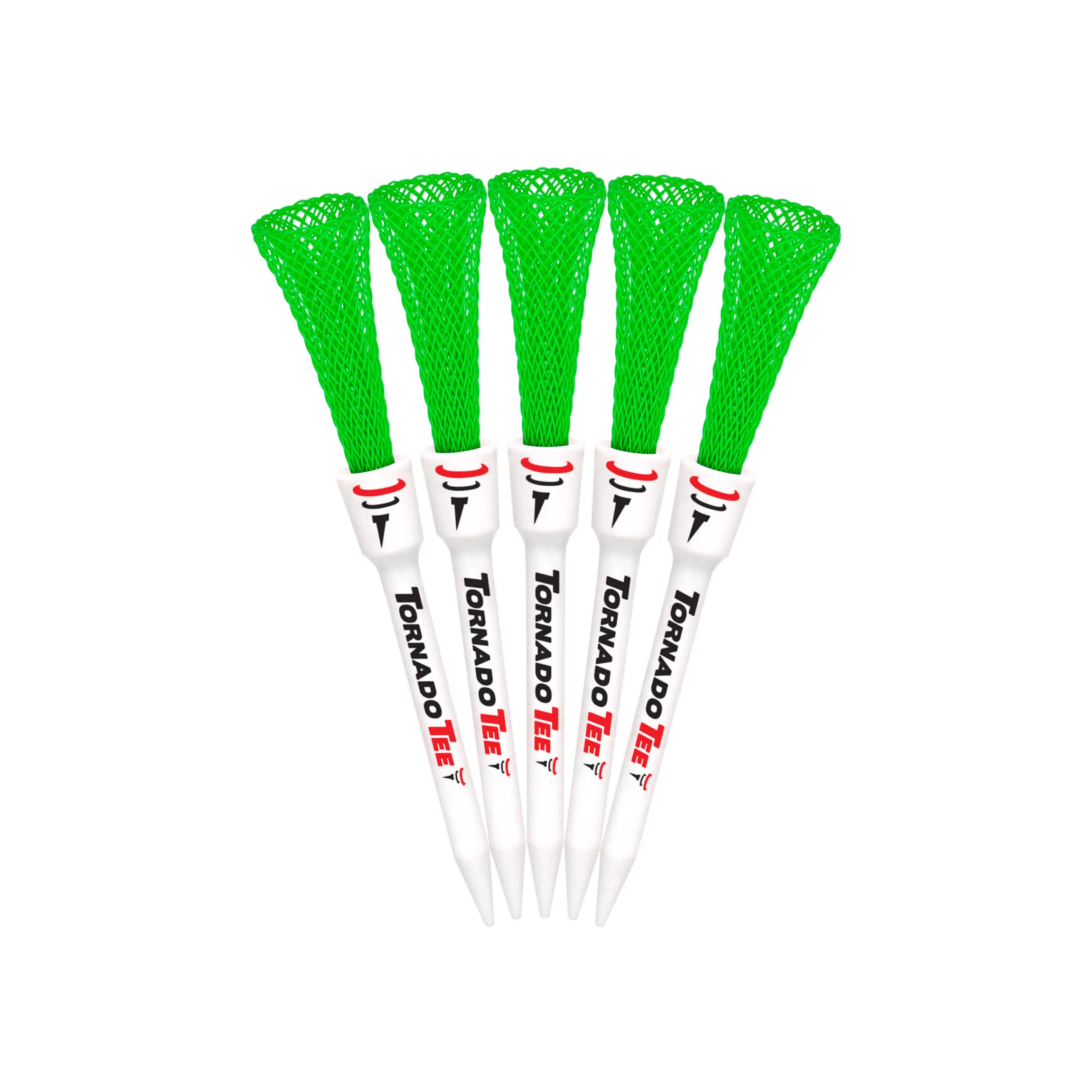 Tornado Tee Neon Green High Performance 3.25" Golf Tee