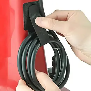 30 self-adhesive rope organizer with reusable hook and loop cable winding device, suitable for hair dryers, mixers, and small kitchen appliances, self-adhesive wire organizer, kitchen appliance wire storage tape, anti winding household appliance wires