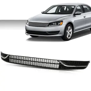 Fit For 2012-2015 VW Passat Front Bumper Lower Grille Grill Fog Light Cover