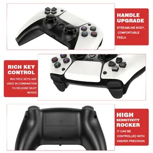 2026 Upgrade Q10 Game Stick Video Game Console Retro 4K Home Console 2.4G Doubles Wireless Controller with Rich Key Control & High Sensitivity Rocker