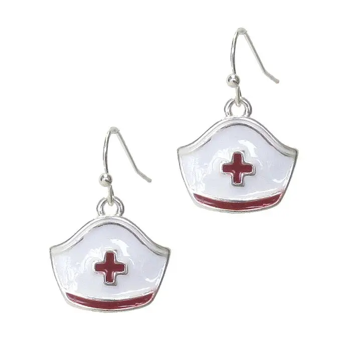 EPOXY NURSE THEME EARRING