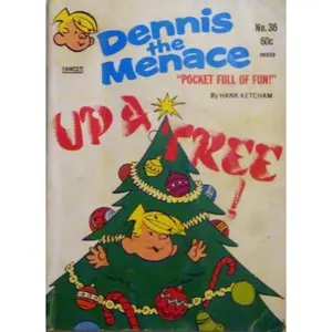 USED-Dennis the Menace Christmas: Up A Tree (Pocket Full of Fun!, No. 36) by Hank Ketcham (Paperback)