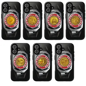 Power Rangers Retro Power Morpher Phone Case for iPhone & Samsung - Durable Polycarbonate TPU Protection with Vibrant Graphics for iPhone 17 16 15 14 13 12 11 X and Samsung Wireless Charging Compatible