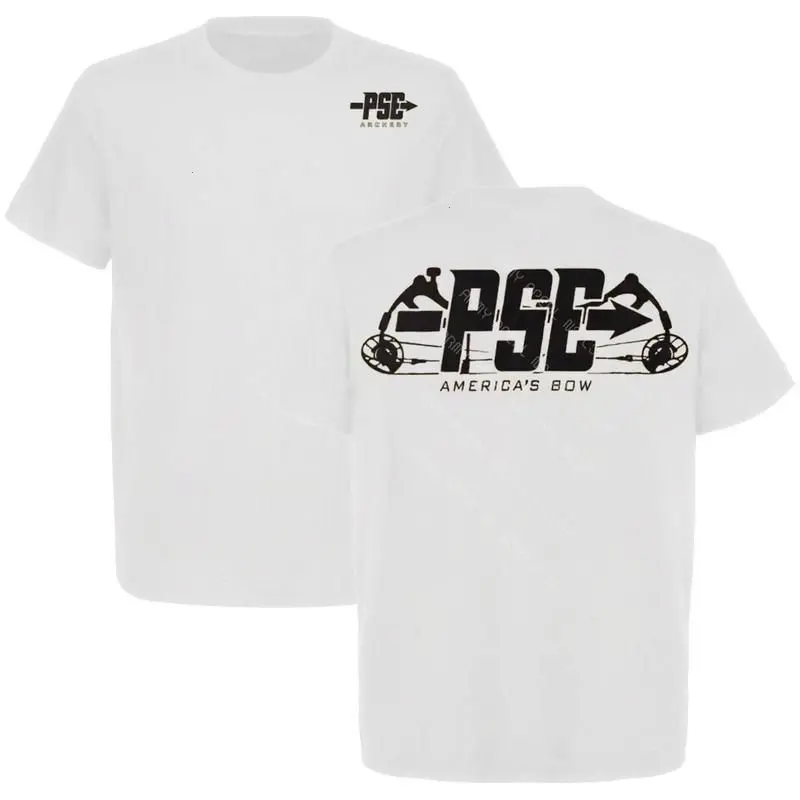 PSE Archery America’s Bow Graphic Shortsleeve Tee - Unisex Fitted Cotton Top, Gift for PSE Archery Fans, Casual Tactical Gear Made in USA