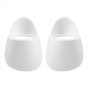 2Pcs 2.5 Inch Car Audio A-Pillar Tweeter Bracket Car Two-Way Frequency Inverted Mold Bracket Tweeter Base