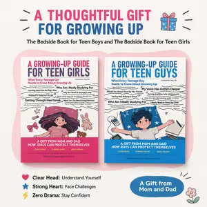 Essential Growth Guide for Tween and Teen Boys & Girls | Real-World Safety Advice | Emotional Balance & Mental Wellness Support | Private Puberty Learning | A Helpful Guide for Confidence, Emotional Growth, and Healthy Teen Development