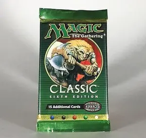 Magic The Gathering Classic (6th Edition) Booster Pack