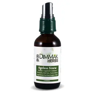 Dimmak Herbs Ageless Sinew Liniment- Deep-Penetrating Herbal Spray for Tendons, Tennis Elbow & Ligament Recovery- Authentic TCM Formula for Chronic & Stubborn Injuries- Non-Greasy, Fast-Drying (2oz)