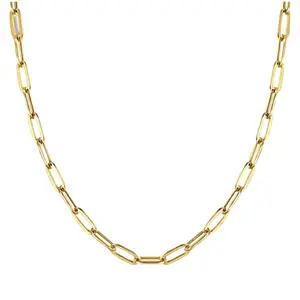 Aphrodite Paper Clip Chain Necklace