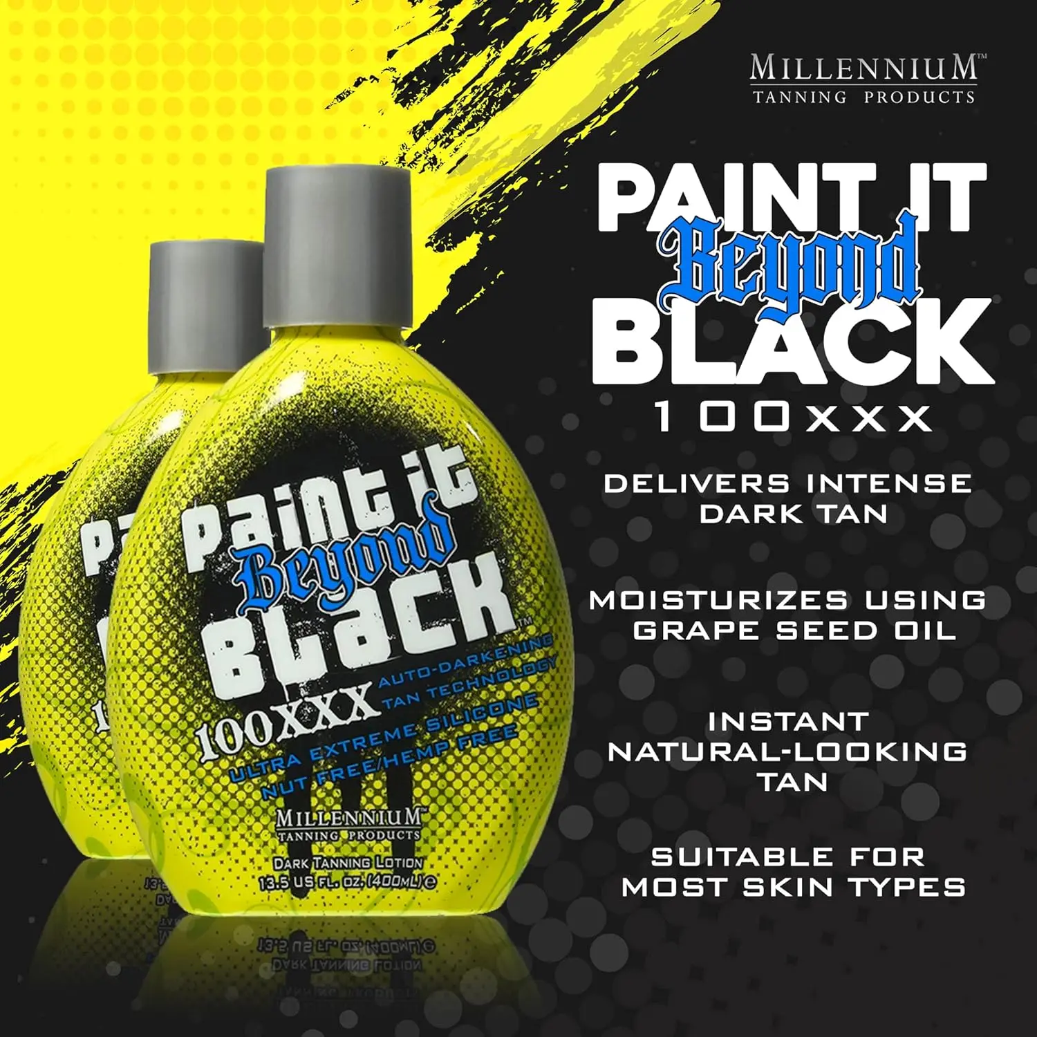 Millennium Tanning Products Paint It Beyond Black 100XXX Ultra