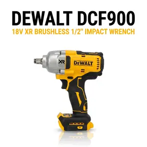 DEWALT DCF900 High Torque Wrench, Hog Ring for Concrete Anchors Power Impact power tool