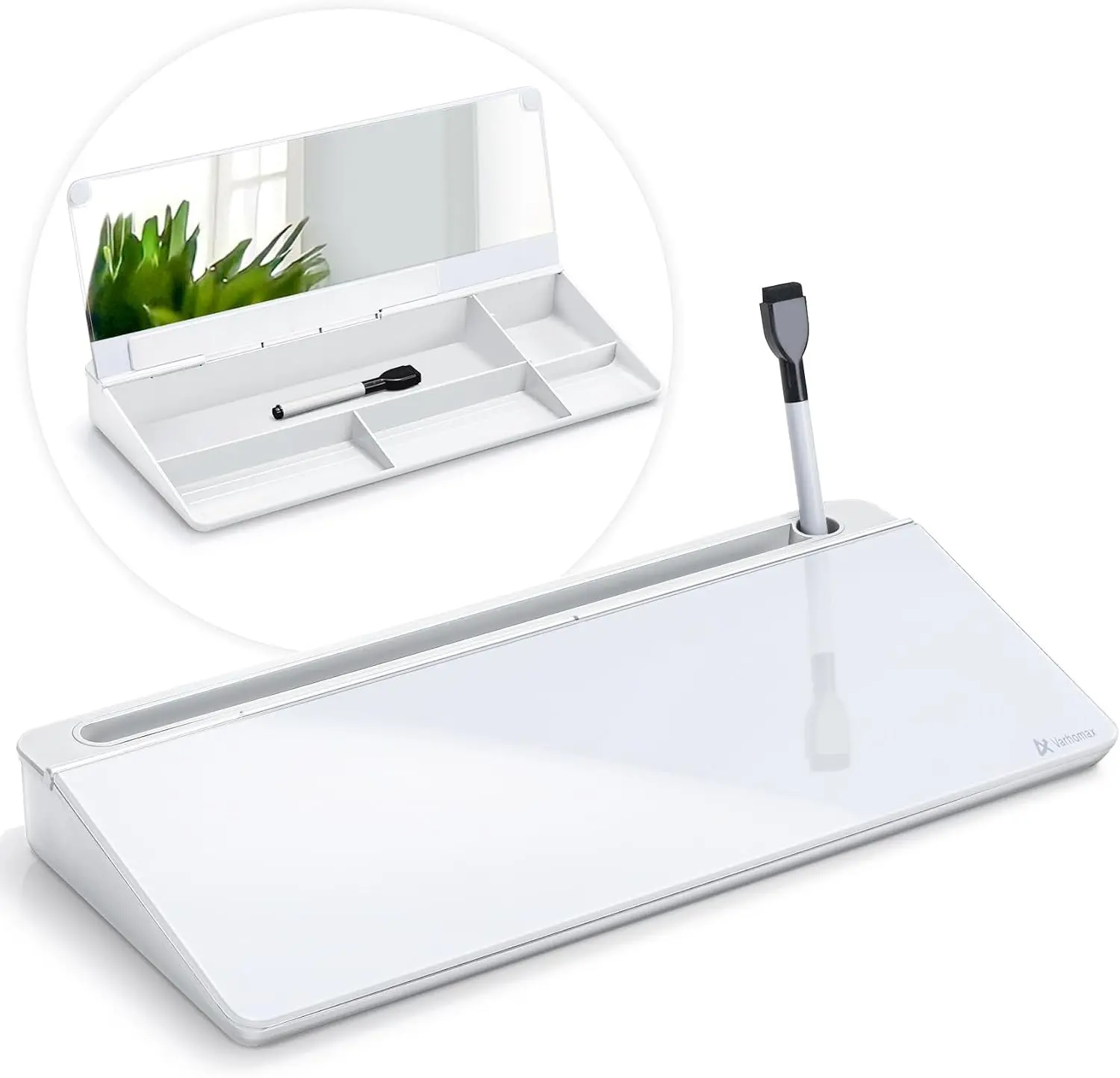 White With Mirror