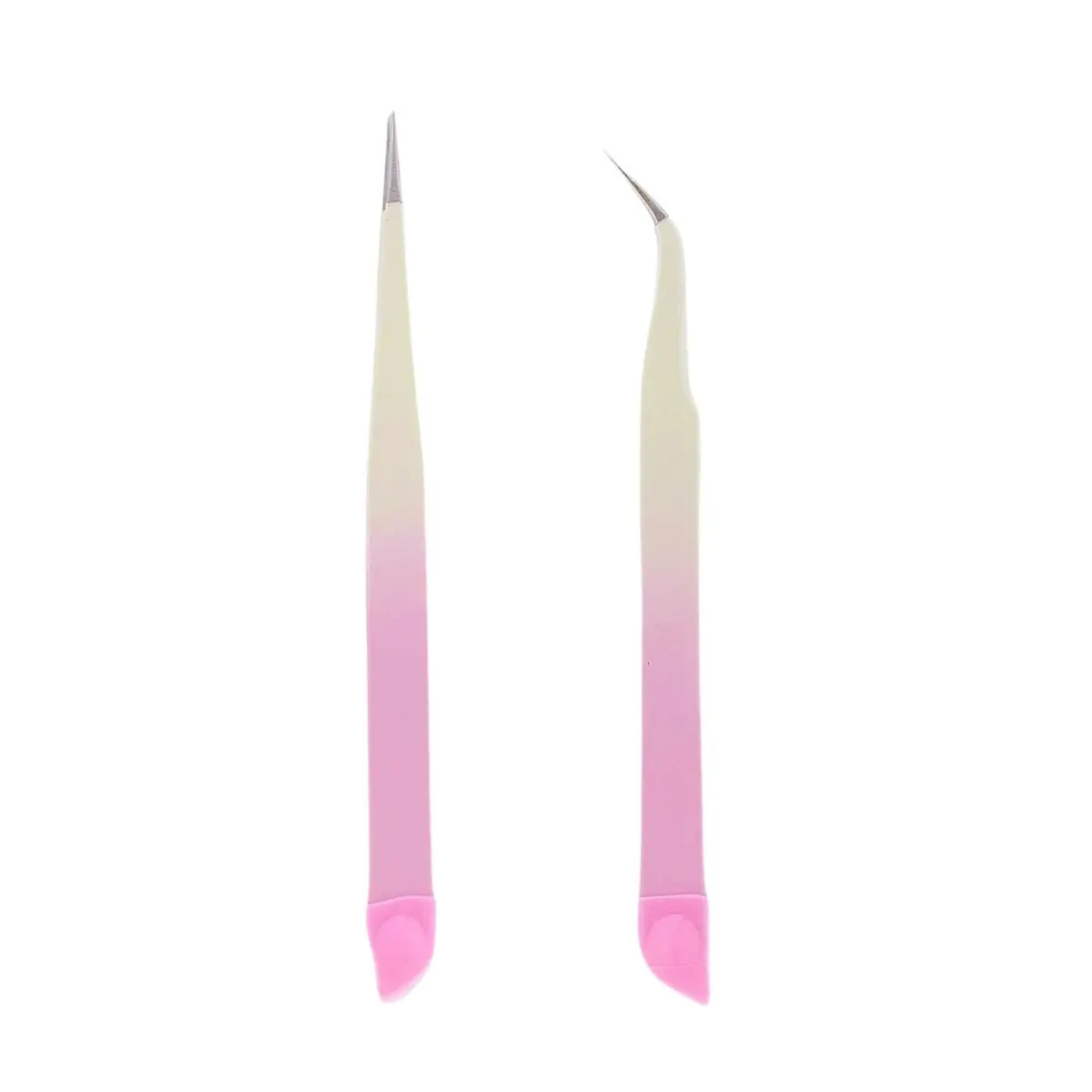Tweezers Pink & White - 2 PACK