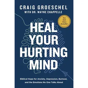 USED-Heal Your Hurting Mind: Biblical Hope for Anxiety, Depression, Burnout, and the Emotions No One Talks about by Groeschel, Craig (Hardcover)