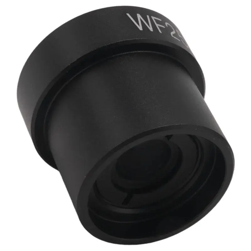 WF25X Microscope Eyepiece 12mm Wide Field of View for 23.2mm Mount Port Biological Microscope