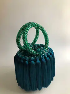 Bvocado Beaded Tassel Bag* Bvocado