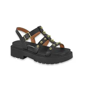 Zapatos vizzano super comfortable Shoe Women Casual Girl Footwear Sandal Summer Black Stylish