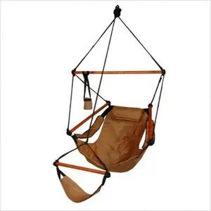 212 MAIN KingsPond 10003-KP Hammaka Original Hanging Chair, Natural Tan, 0-Gravity, Outdoor Hammock, Easy-Hang Travel Accessory, Zero Gravity
