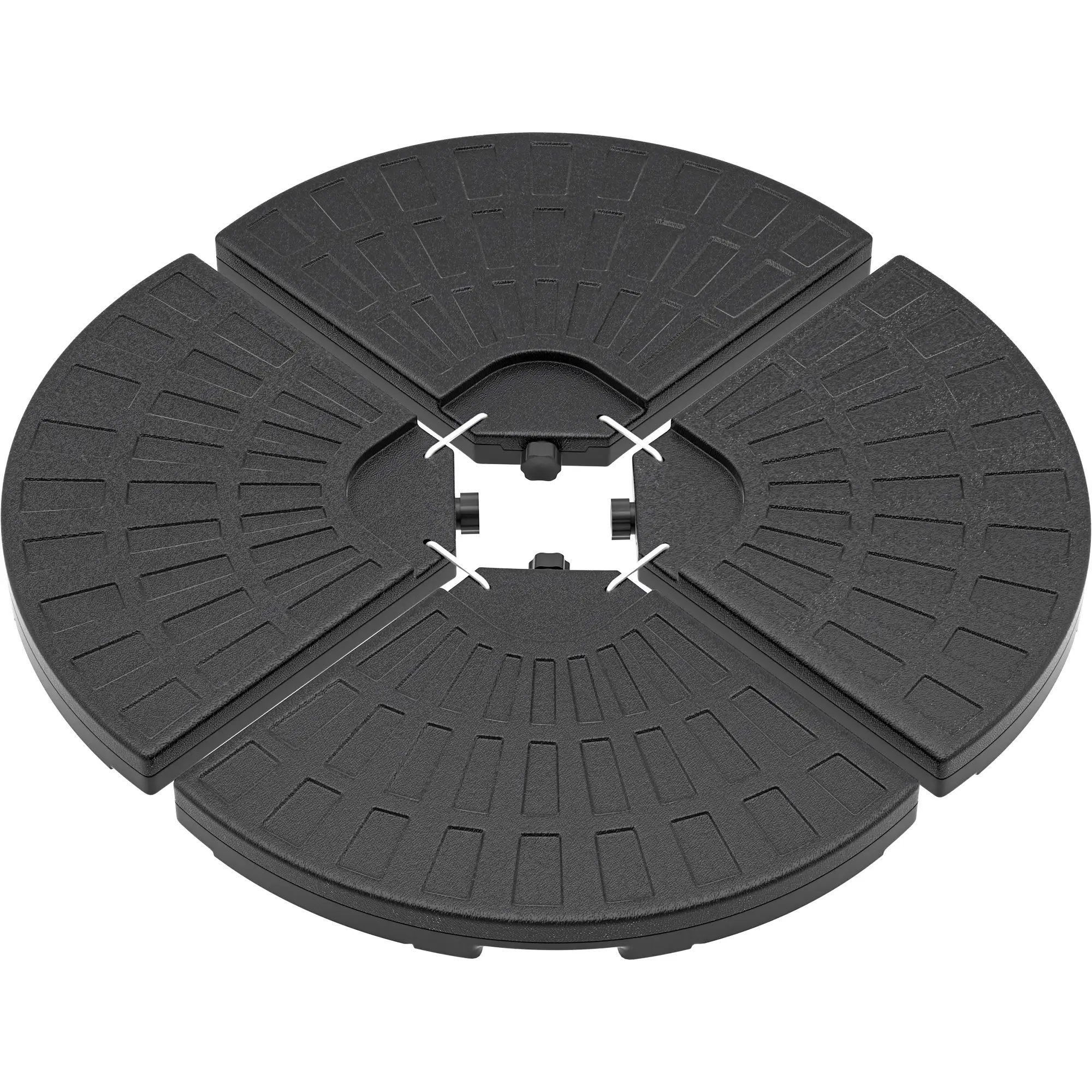 YITAHOME 110LB Capacity Patio Umbrella Base Heavy Duty Market Table Umbrella Stand, Water or Stand Easy Filled Outdoor Round Base Refillable High-Dens