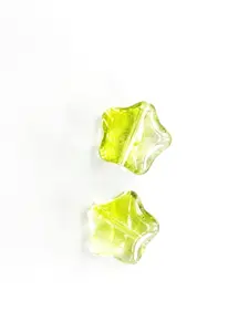 16mm Medium Hole Star Pendant DIY Jewelry Accessories, Fat Star Beads, Vintage Style, Loose Beads for Crafting and Decoration