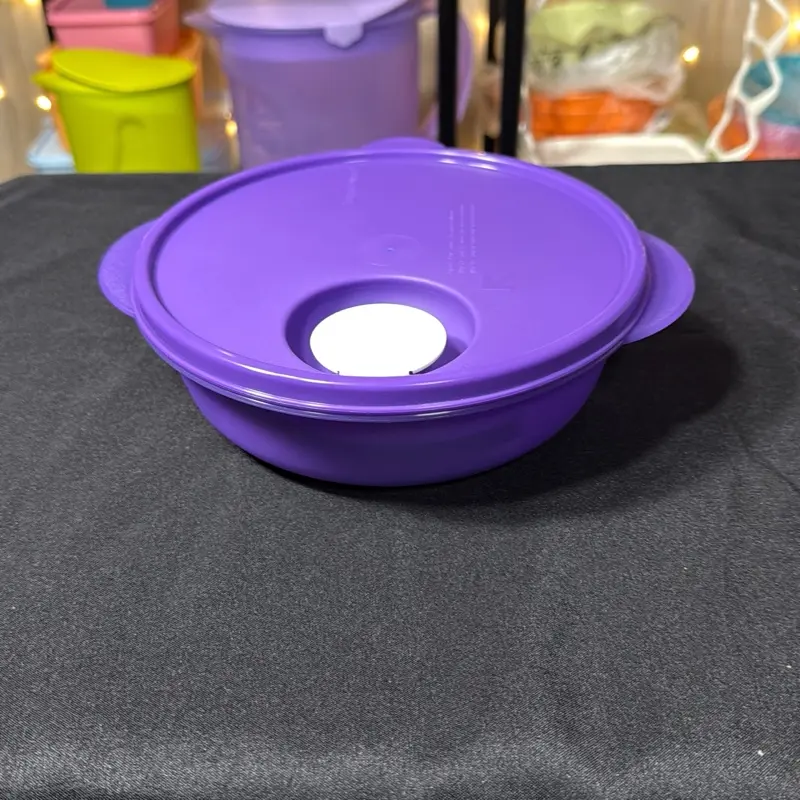 Tupperware 825ml Divided Cristal Flash Purple