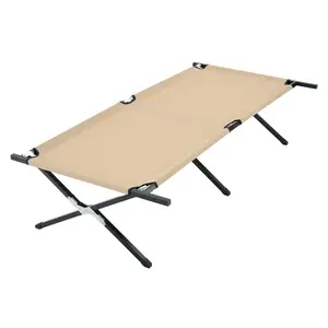 Camping Cot - Sleeping Folding Cots for Adults,Foldable Army Bed for Camping, Backyard, Traveling Guest Bed 73x35.8x17.7, 300 LBS Capacity. Portable Camping Cot for Multi-Scene use