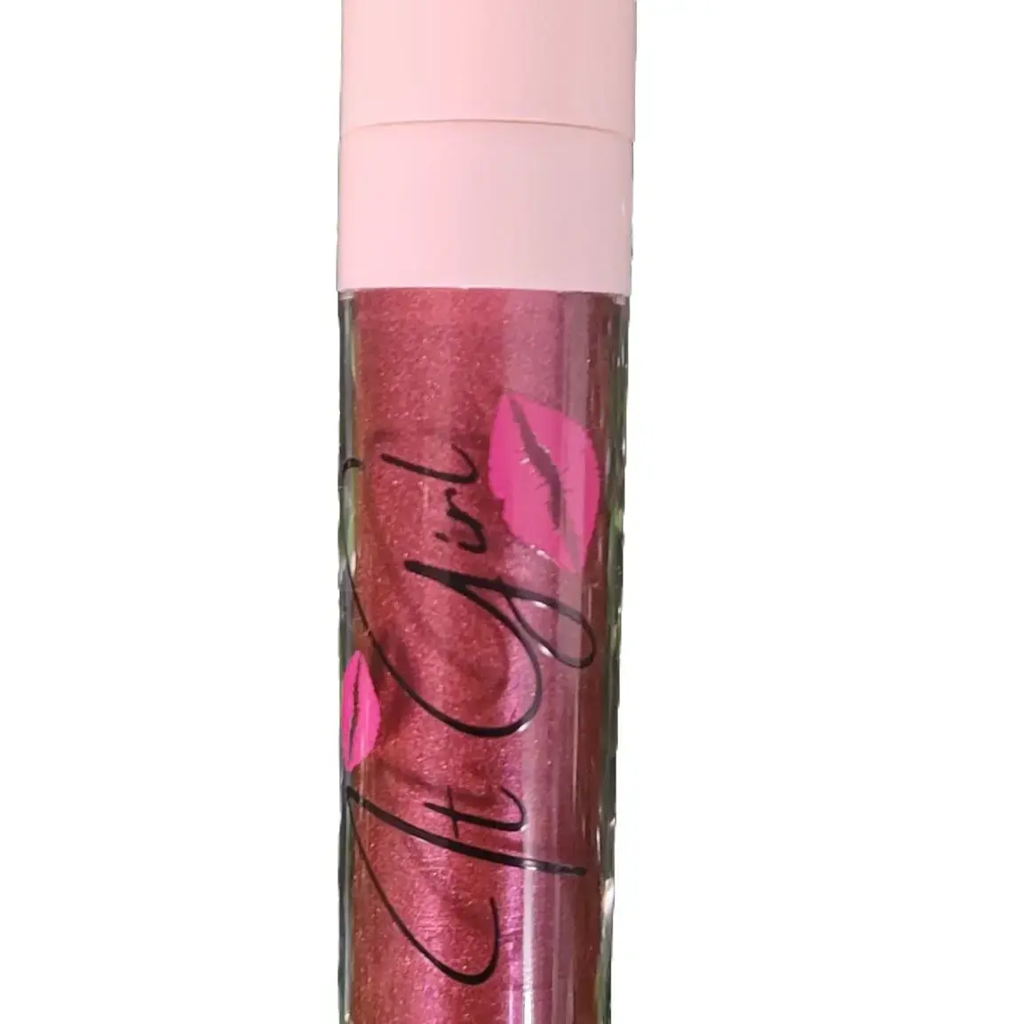 Burgundy Blity Lip Gloss - Long-Lasting Lipstick for Women - Makeup, Cosmetic Hydrating Smooth