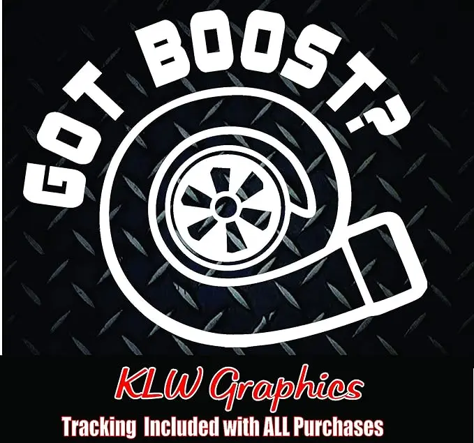 Got Boost Vinyl Decal Sticker Turbo Diesel Truck Crew Cab 1500 2500 JDM Soot