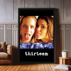 Thirteen Film Poster Canvas Print, Popular Poster Prints For Wall Aesthetic Decor Canvas Painting Posters And Prints Wall Art Pictures For Living Room Decoration