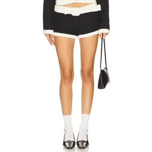 LIONESS Afterglow Mini Short in Onyx