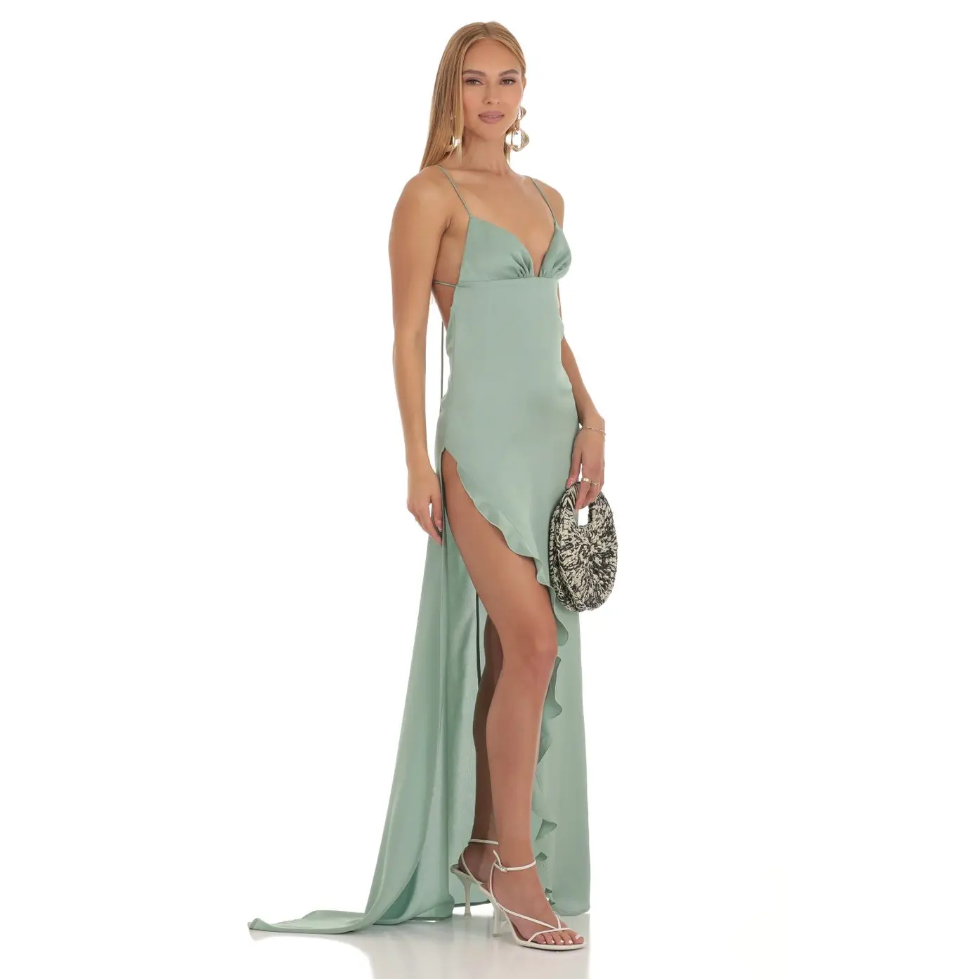 lucy in the sky green dress Hunter Green Ball Gown Wedding Dresses Lace WD564 – Siaoryne main image 1