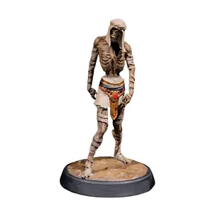 Sands of Time Mummy II 3D Resin Miniatures, High-Detail Custom Paintable Handcrafted Fantasy RPG Minis, DnD Gaming Figures for Tabletop Play and Collections, Home Decor Statue
