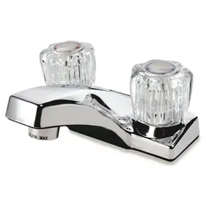 Mueller Industries 121-014RP Chrome- 2 Handle- Lavatory Faucet