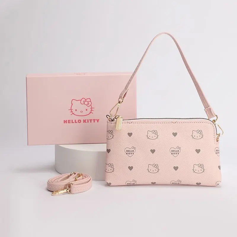 Sanrio Hello Kitty Bag, Cute and Fashionable Single Shoulder Bag for Girls, Crossbody Bag for Girls