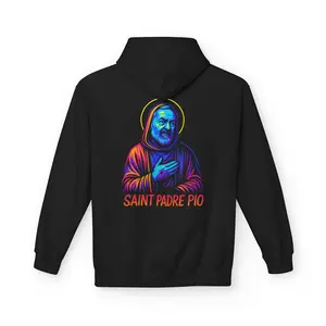 St. Padre Pio | Catholic Hoodie | Pray, Hope, Don't Worry