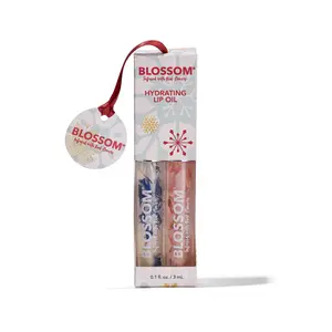 Hydrating Lip Oil Holiday Ornament - Coconut / Watermelon