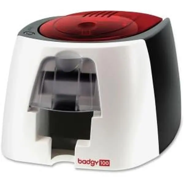 Evolis Badgy 100 Color Plastic ID Card Printer