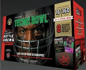 Battle Arena Bo Jackson Tecmo Bowl Double-Mega Box