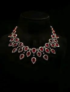 Ruby Statement Necklace