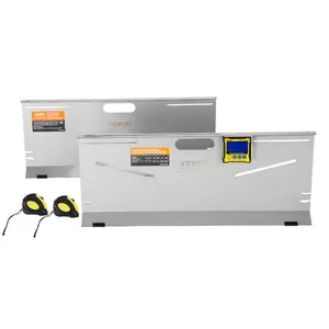 VEVOR Wheel Alignment Tool, 2 - Pack Alignment Tool Toe Plates, Stainless Steel Toe Angle Measurement Tool Plate, 4 Alignment Rods and Magnetic Slots, Includes Measuring Tapes Conversion ChartVEVOR Super Brand Day