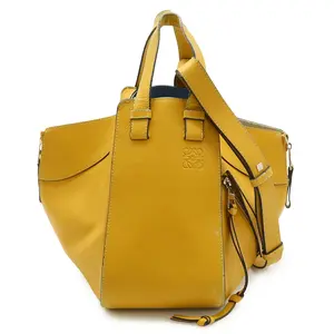 Pre-owned Loewe Calfskin Shoulder Bags Hammock Leather 2way Bag